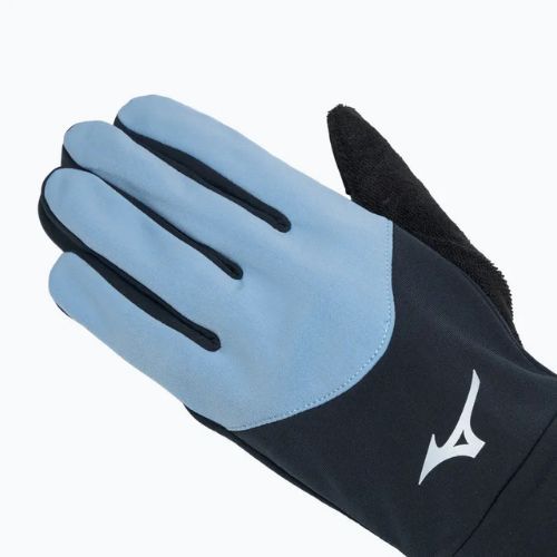 Ръкавици за бягане Mizuno Warmalite черни / glacier lake