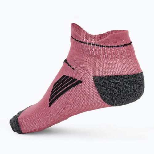 Чорапи за бягане Mizuno Active Training Mid 2 чифта apricot ice/violet quatz