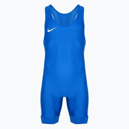 Мъжки гащеризон Nike Grappler Elite Singlet royal/white