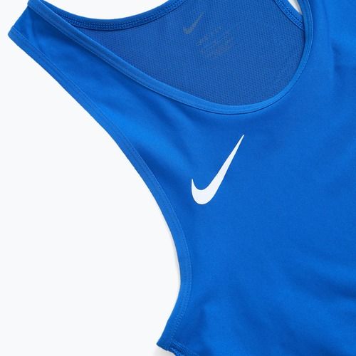 Мъжки гащеризон Nike Grappler Elite Singlet royal/white