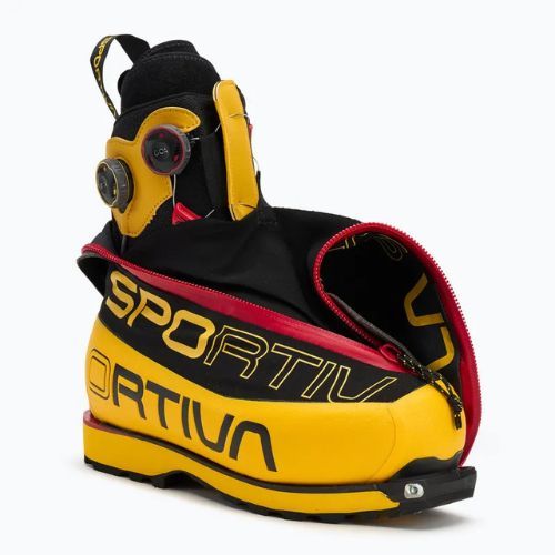 Високопланински обувки La Sportiva Olympus Mons Cube yellow/ black