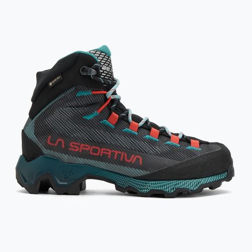 Дамски обувки за високопланински туризъм La Sportiva Aequilibrium Hike GTX carbon/ everglade