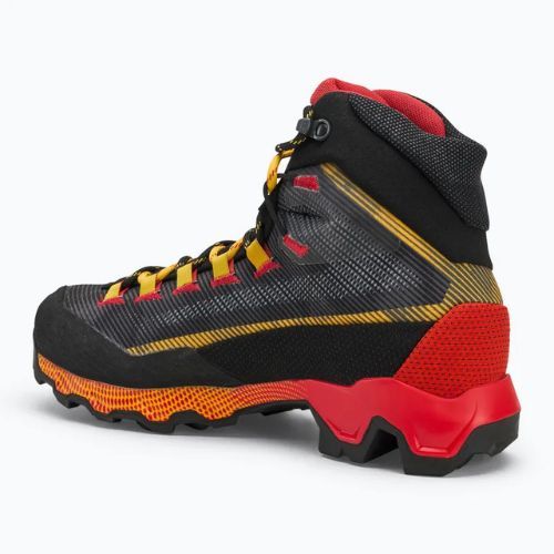 Мъжки обувки за високопланински туризъм La Sportiva Aequilibrium Hike GTX carbon/ yellow