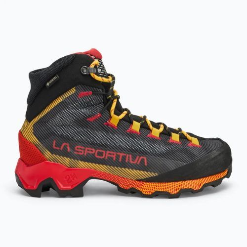 Мъжки обувки за високопланински туризъм La Sportiva Aequilibrium Hike GTX carbon/ yellow
