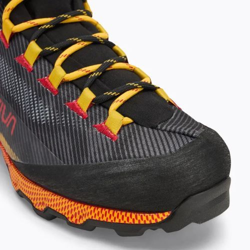 Мъжки обувки за високопланински туризъм La Sportiva Aequilibrium Hike GTX carbon/ yellow