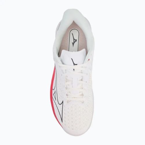 Дамски обувки за тенис Mizuno Wave Exceed Tour 5 CC undyed white/quiet shade/opera red