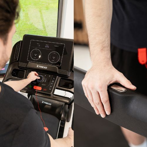 Електрическа пътека за бягане TREXO TXO-X500 black