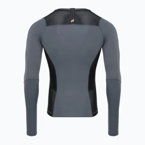 Мъжки рашгард с дълъг ръкав Rashguard HOOK FIGHTING Base black