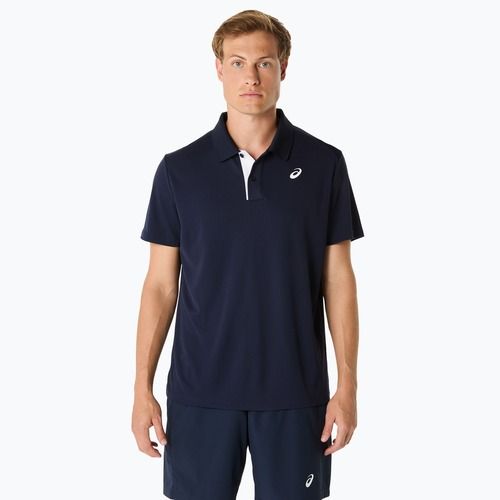 Мъжка тениска ASICS Court Polo midnight