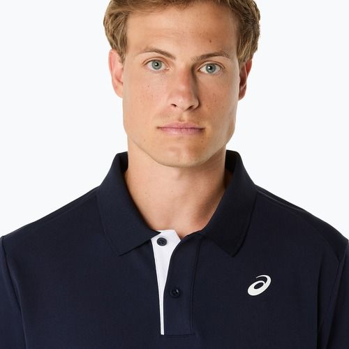 Мъжка тениска ASICS Court Polo midnight