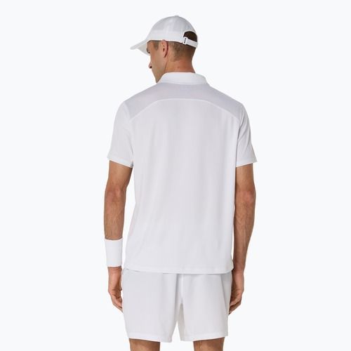 Мъжка тениска ASICS Court Polo Shirt brilliant white
