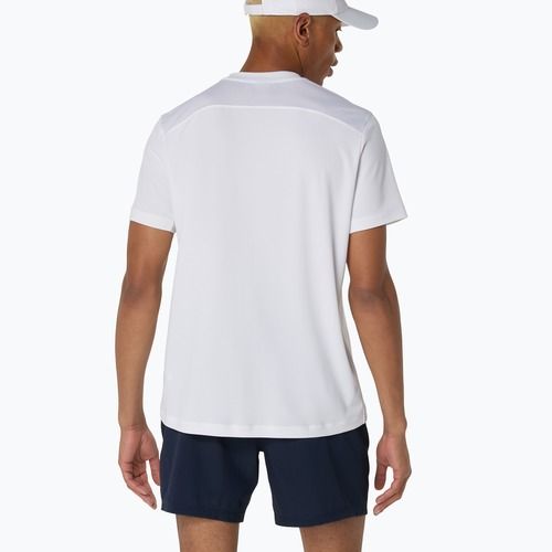 Мъжка тенис фланелка ASICS Court Top brilliant white