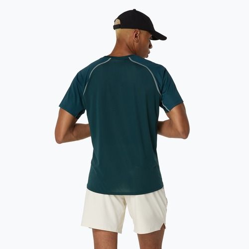 Мъжка тенис фланелка ASICS Match Actibreeze Top saxon green