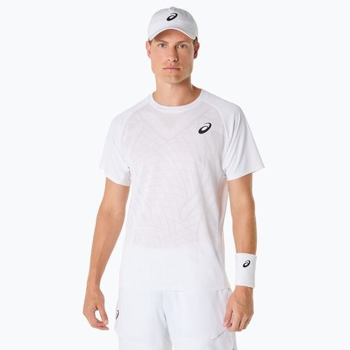 Мъжка тенис фланелка ASICS Match Actibreeze Top brilliant white