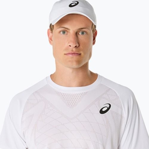 Мъжка тенис фланелка ASICS Match Actibreeze Top brilliant white