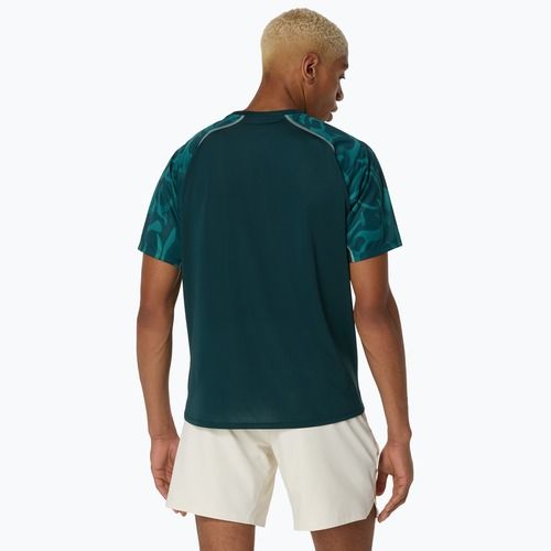 Мъжка тенис фланелка ASICS Game Top saxon green