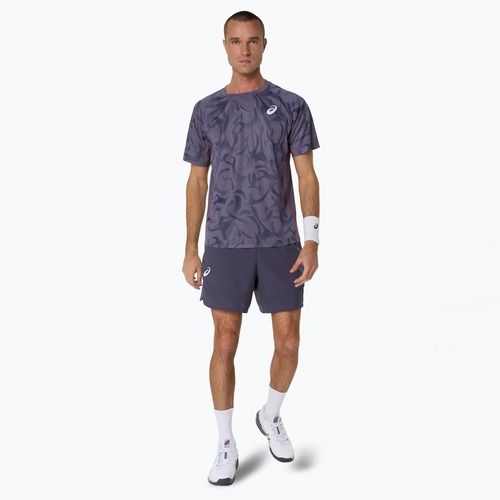 Мъжка тенис фланелка ASICS Game Top grayish purple