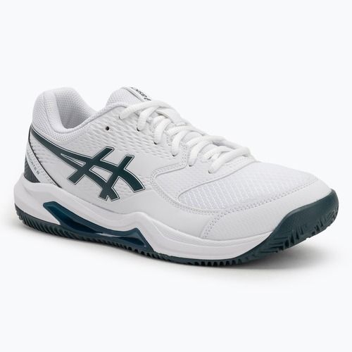 ASICS мъжки обувки за тенис Gel-Dedicate 8 Clay white/saxon green