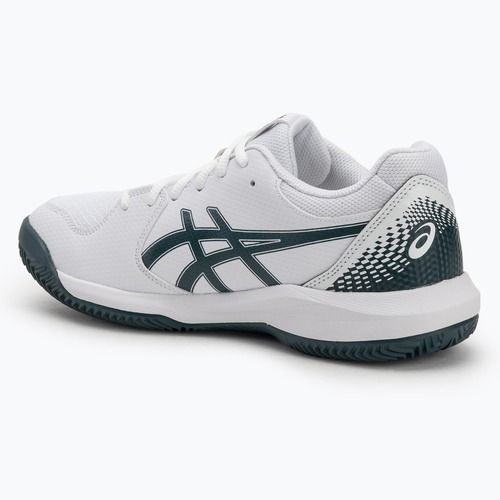 ASICS мъжки обувки за тенис Gel-Dedicate 8 Clay white/saxon green