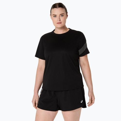 Дамска тениска за бягане ASICS Icon SS Top performance black
