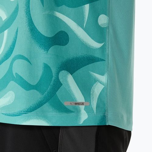 Мъжка тениска за бягане ASICS Road Lite-Show light teal