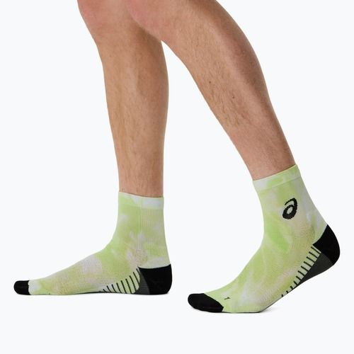 Чорапи ASICS Performance Run Quarter lime green