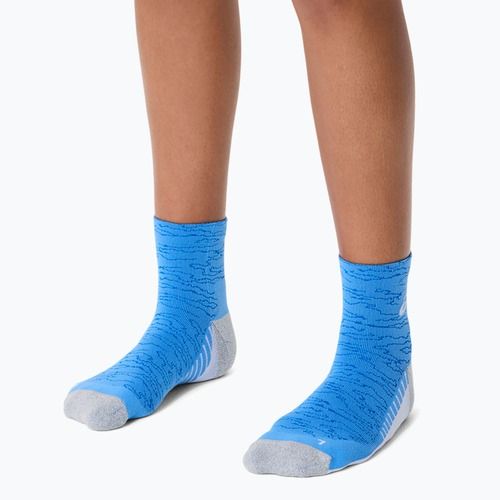 Чорапи ASICS Performance Run Quarter blue coast
