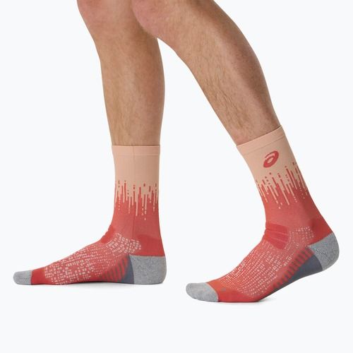 Чорапи ASICS Performance Run Crew coral reef/mojave