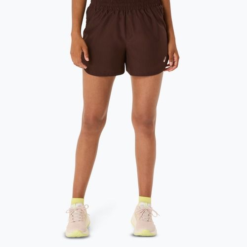 Дамски къси панталони за бягане ASICS Nagino Run Adjustable 4IN coffee