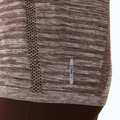 Дамска тениска за бягане ASICS Seamless taupe grey/coffee