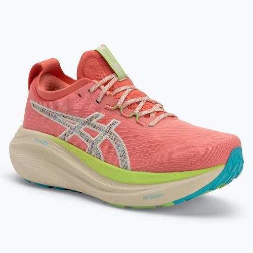 Дамски обувки за бягане ASICS Gel-Nimbus 27 lnature bathing/guava