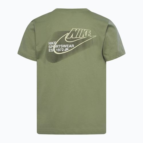 Детска тениска Nike Sportswear Standard Issue oil green