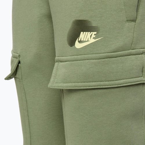 Детски панталони Nike Sportswear Standard Issue Cargo oil green