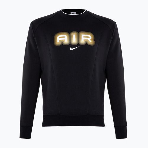 Мъжки суитшърт Nike Sportswear Air Crew-Neck black/metallic gold