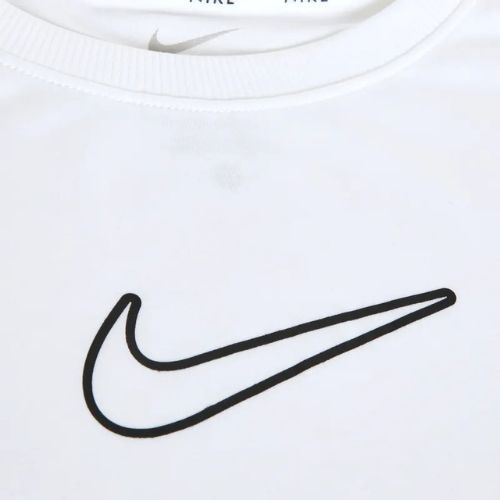 Детска тениска Nike One Dri-Fit white/black