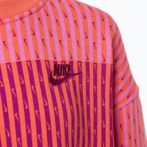 Детски суитшърт Nike Sportswear Club Fleece light wild mango/light wild mango/hot fuchsia