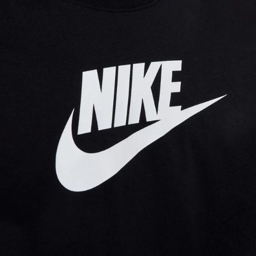 Детска тениска Nike Sportswear Cropped black