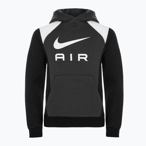 Детски суитшърт Nike Air Hoodie anthracite/black/white/white