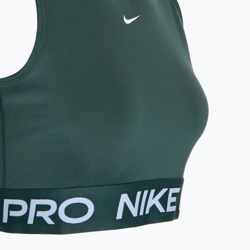 Дамски топ за тренировка Nike Pro Dri-Fit vintage green/white