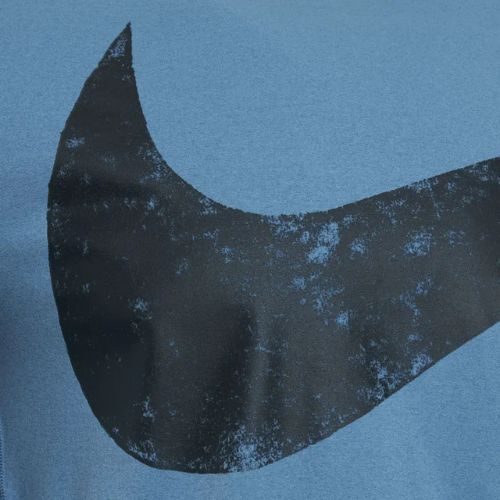 Мъжка тениска Nike Hyverse Swoosh Dri-Fit aegean storm/black