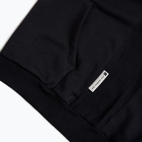 Мъжки баскетболен суитшърт Nike Standard Issue Dri-Fit Full-Zip Hoodie black/pale ivory