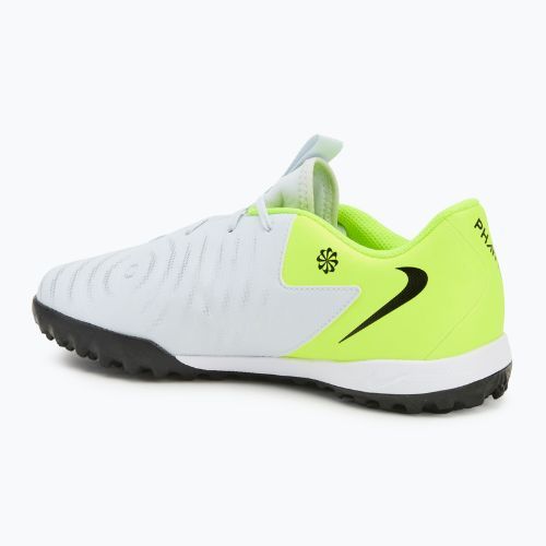 Детски футболни обувки Nike Phantom GX 2 Academy TF metallic silver/volt/black