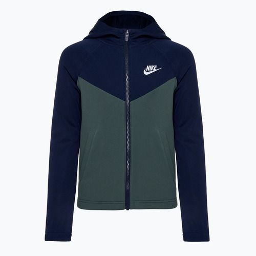 Детски анцуг Nike Sportswear obsidian/ vintage green/ obsidian/ white