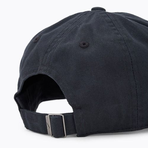 Детска бейзболна шапка Nike Club Unstructured Futura Wash white/black