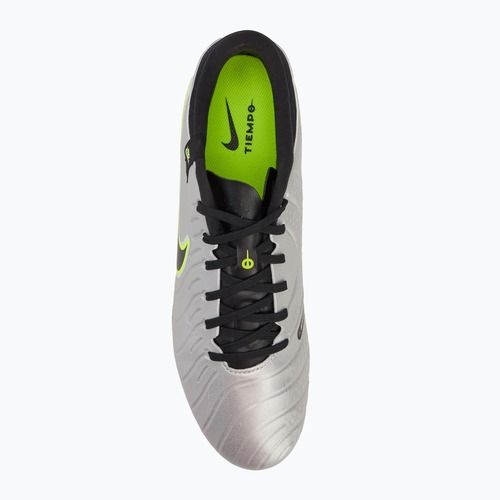 Мъжки футболни обувки Nike Tiempo Legend 10 Academy SG-Pro silver/volt/black