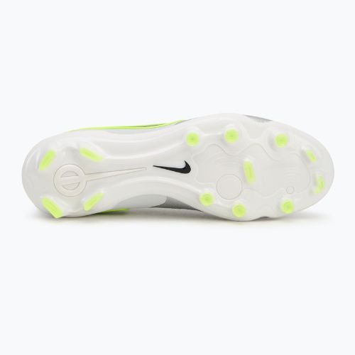 Мъжки футболни обувки Nike Tiempo Legend 10 Pro FG metallic silver/volt/black