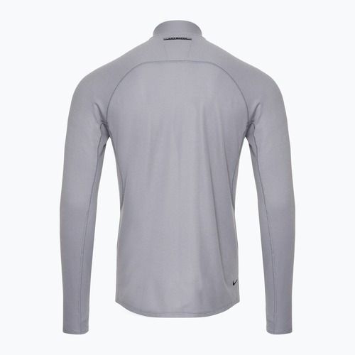Мъжки суитшърт за бягане Nike Trail Dri-Fit 1/2 Zip cement grey/black
