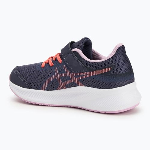 Детски обувки за бягане ASICS Patriot 13 PS indigo fog/papaya