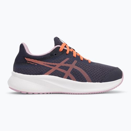 Детски обувки за бягане ASICS Patriot 13 GS indigo fog/papaya