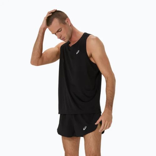 Мъжки потник за бягане ASICS Core Singlet performance black